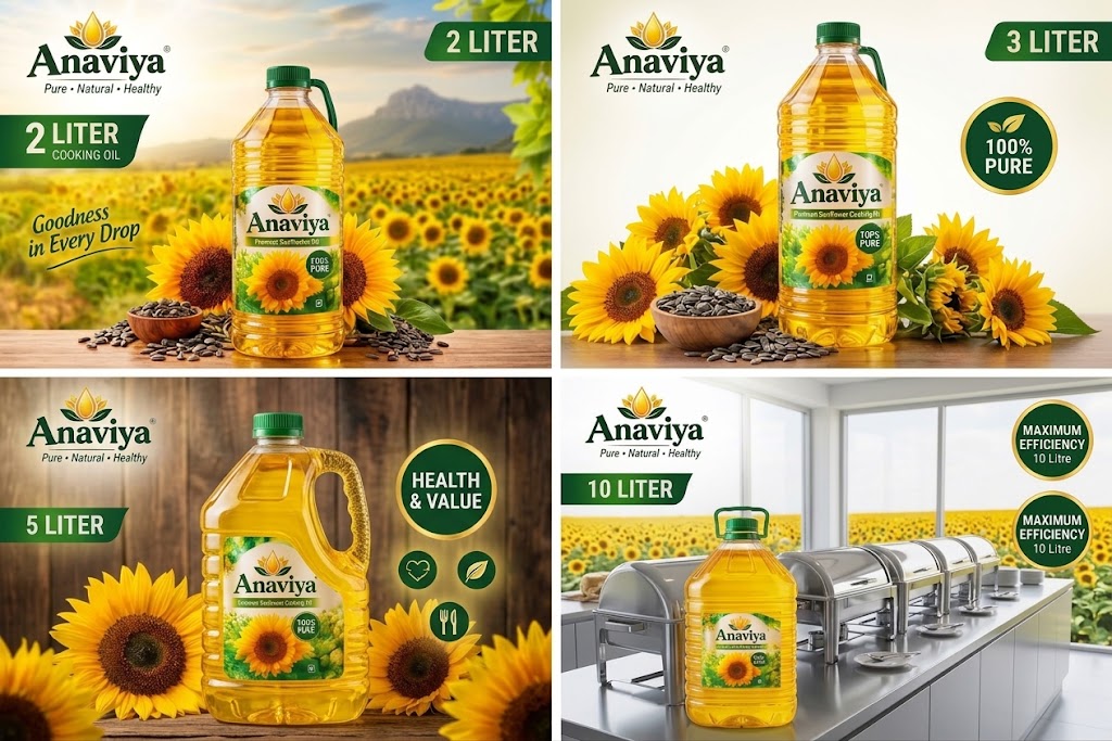 Anavia Cooking Oil Manufacturing  Start Oil Production